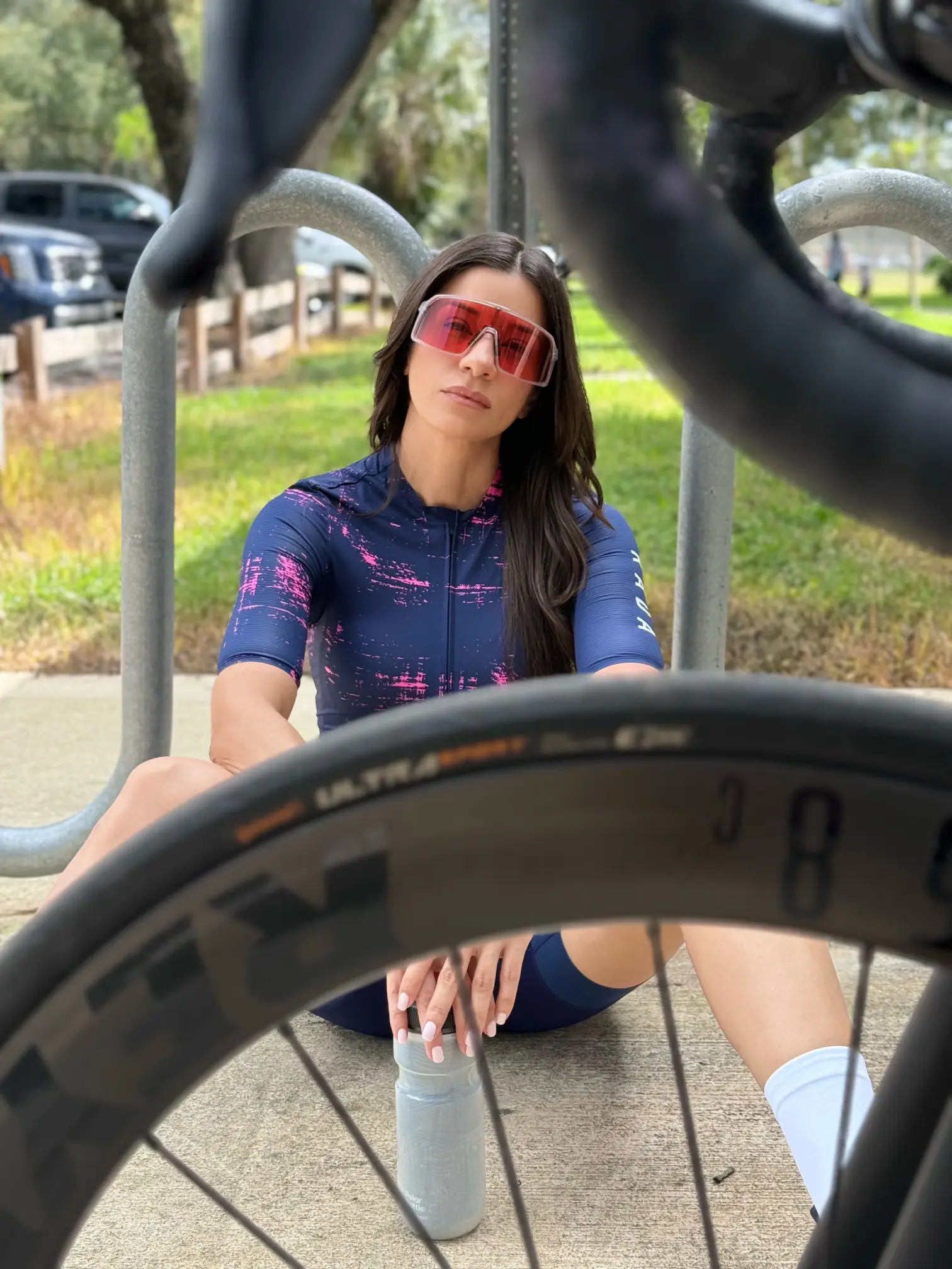 Complete collection of women's cycling wear